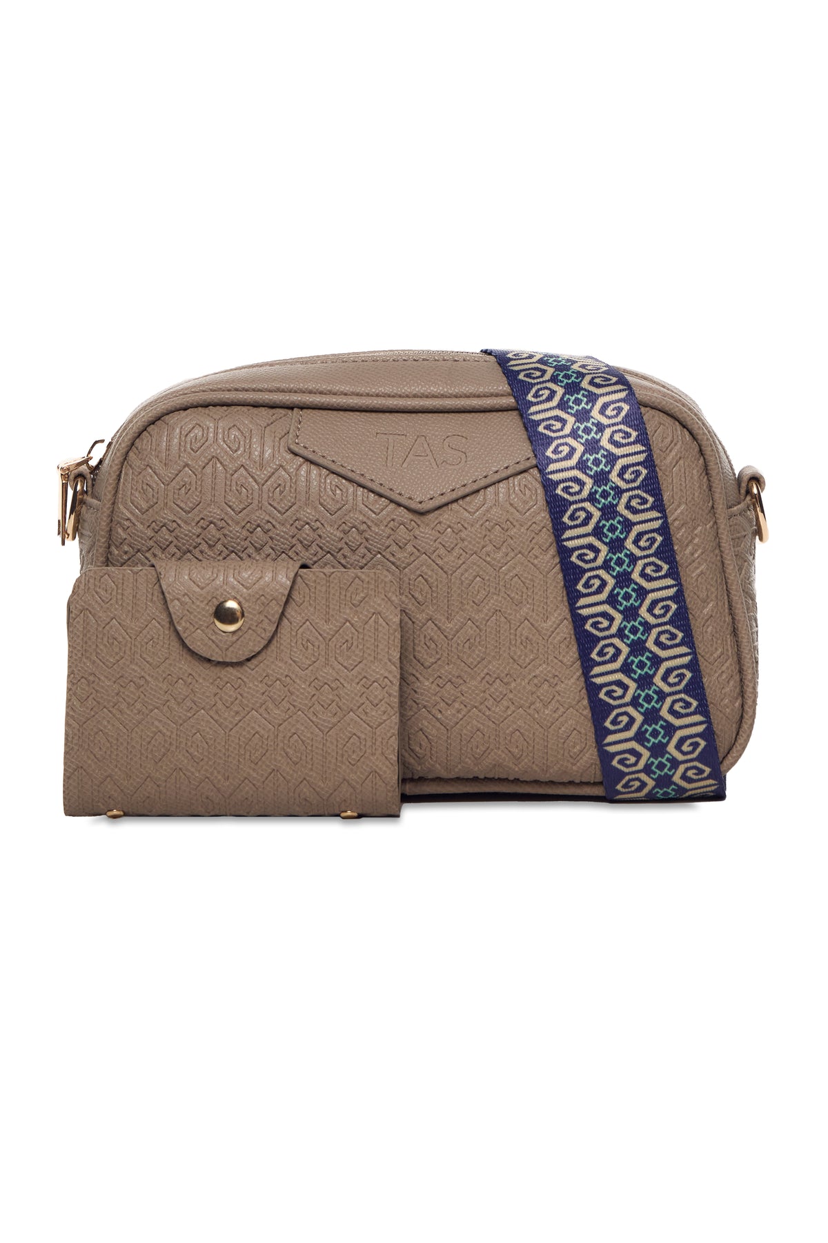 THE HERITAGE CROSSBODY BAG - FRENCH TAUPE (PRE-ORDER)