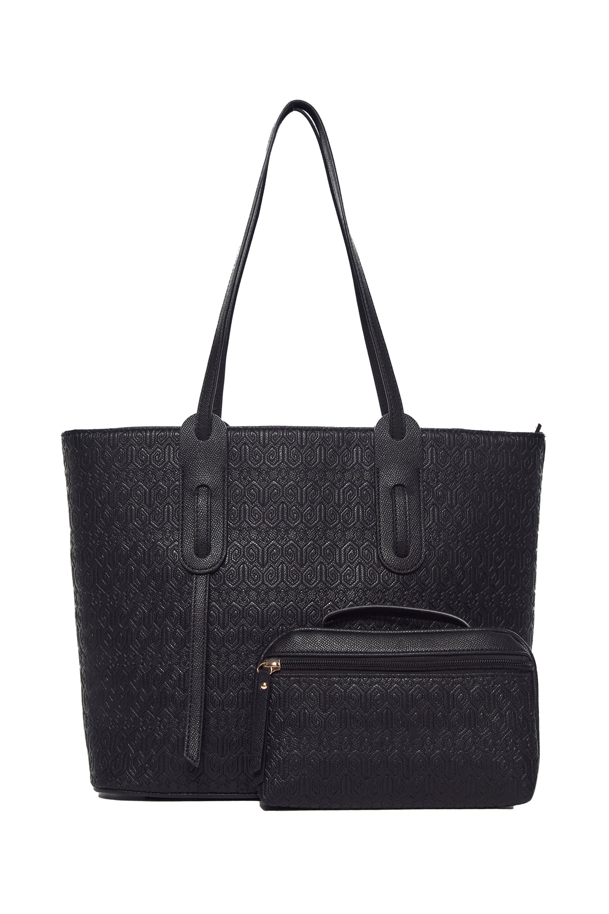 THE HERITAGE TOTE - LUXE BLACK (PRE-ORDER)