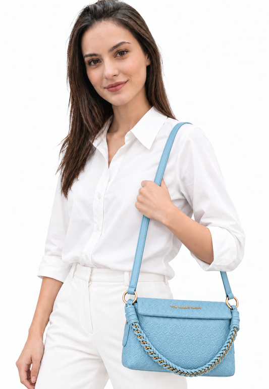 HERITAGE DAILY BAG - MINT BLUE