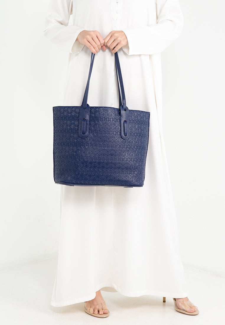 THE PUA TOTE - NAVY BLUE